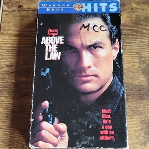 Above the Law VHS Tape